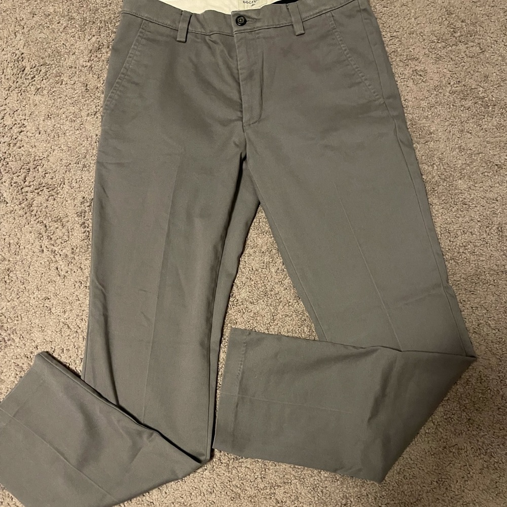 Men’s Dockers dress pants.
